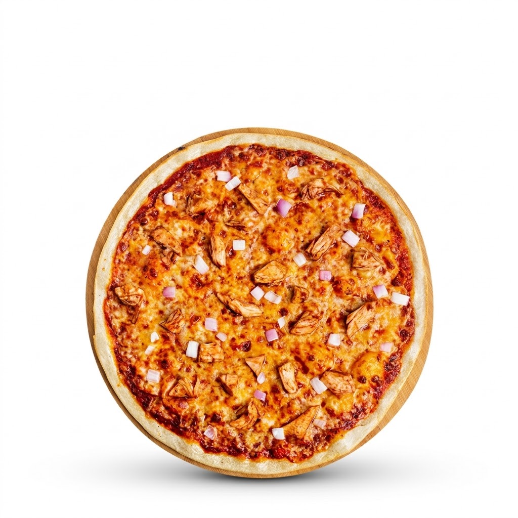 Chicken naga pizza-3