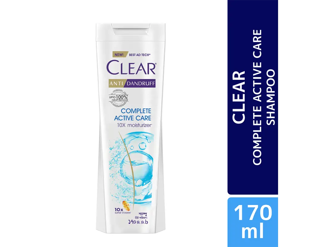 Clear Anti Dandruff Complete Active Care Shampoo 180(±)10ml