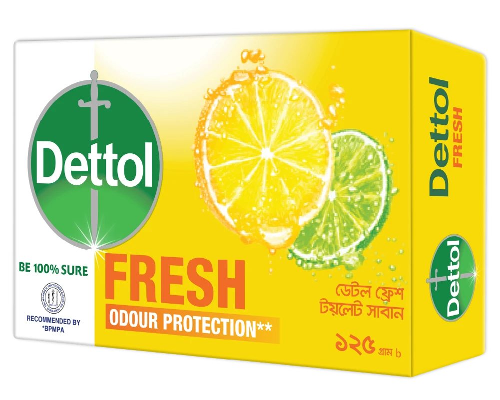 Dettol Soap Lime Fresh Citrus 125gm