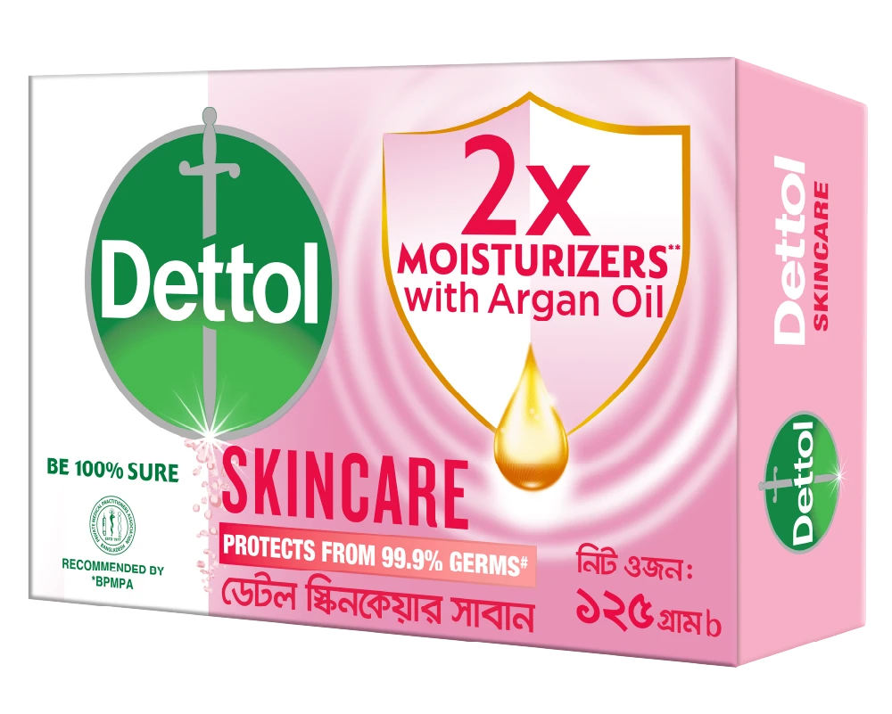 Dettol Soap Skin Care 125(±)25gm