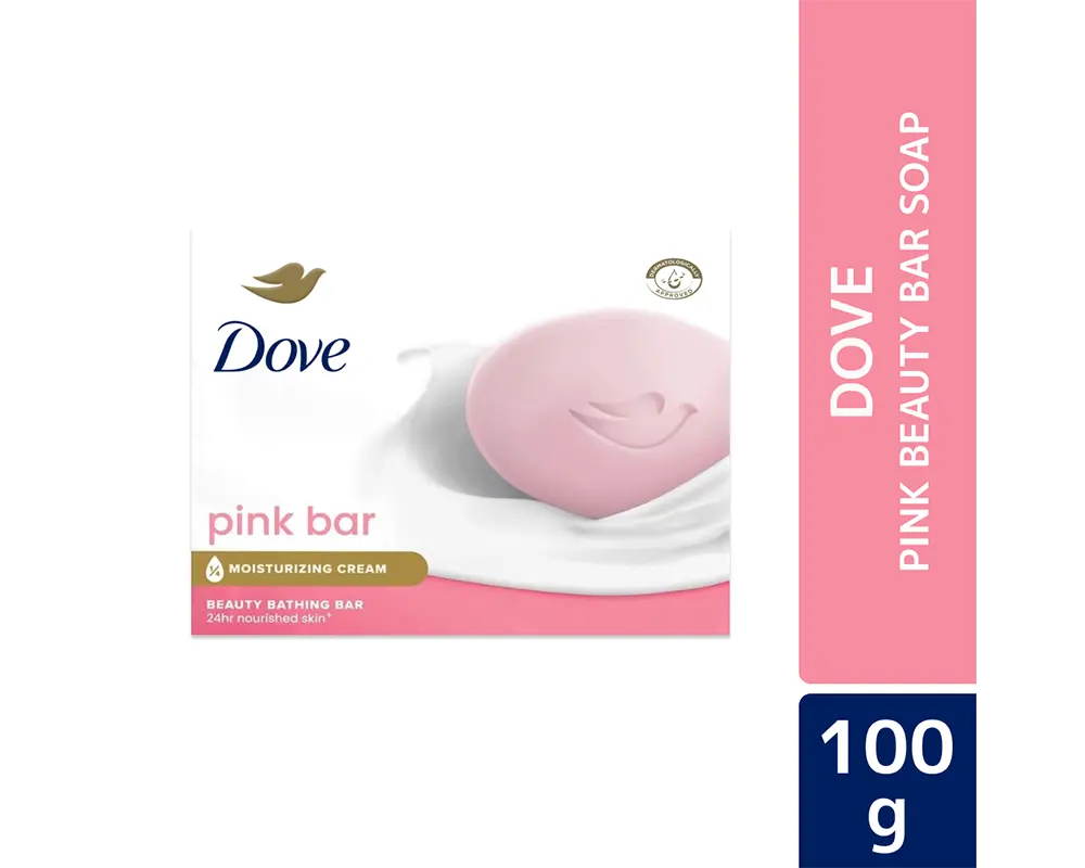 Dove Beauty Cream Bar 90(±)10gm Pink (Imported)