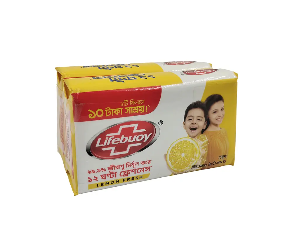 Lifebuoy L.F. Soap 90(±)10gm (Buy2 Save 10 tk)