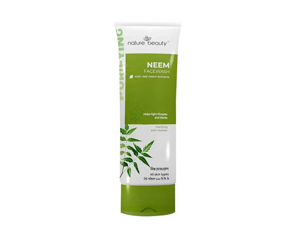 Nature Beauty Neem Face Wash 100ml