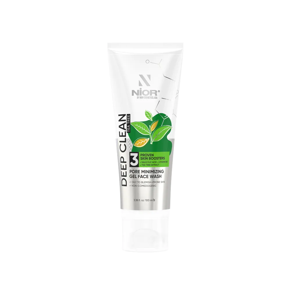 NIOR Deep Clean Gel Tea-Tree Face Wash 100ml
