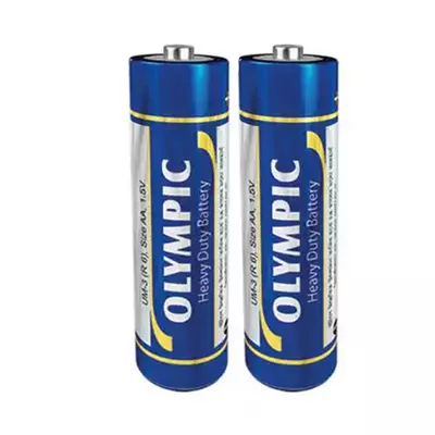 Olympic Heavy Duty AA Battery 2 pcs