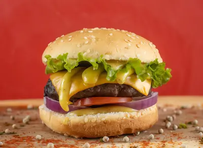 Smokie Beef Cheese Burger