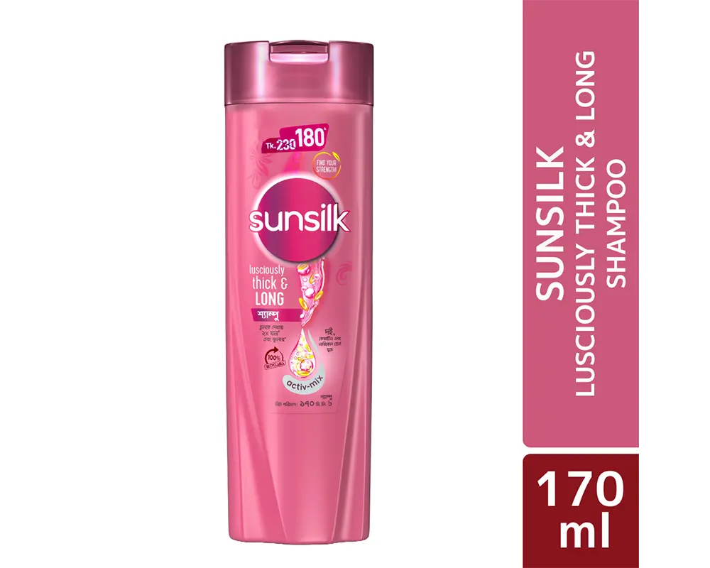 Sunsilk Lusciously Thick & Long Shampoo 180(±)10ml