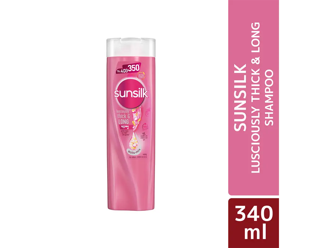Sunsilk Lusciously Thick & Long Shampoo 340(±)10ml